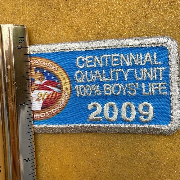 Boy Scouts of America Centennial Quality Unit 100% Boys Life Patch - Picture 4 of 4